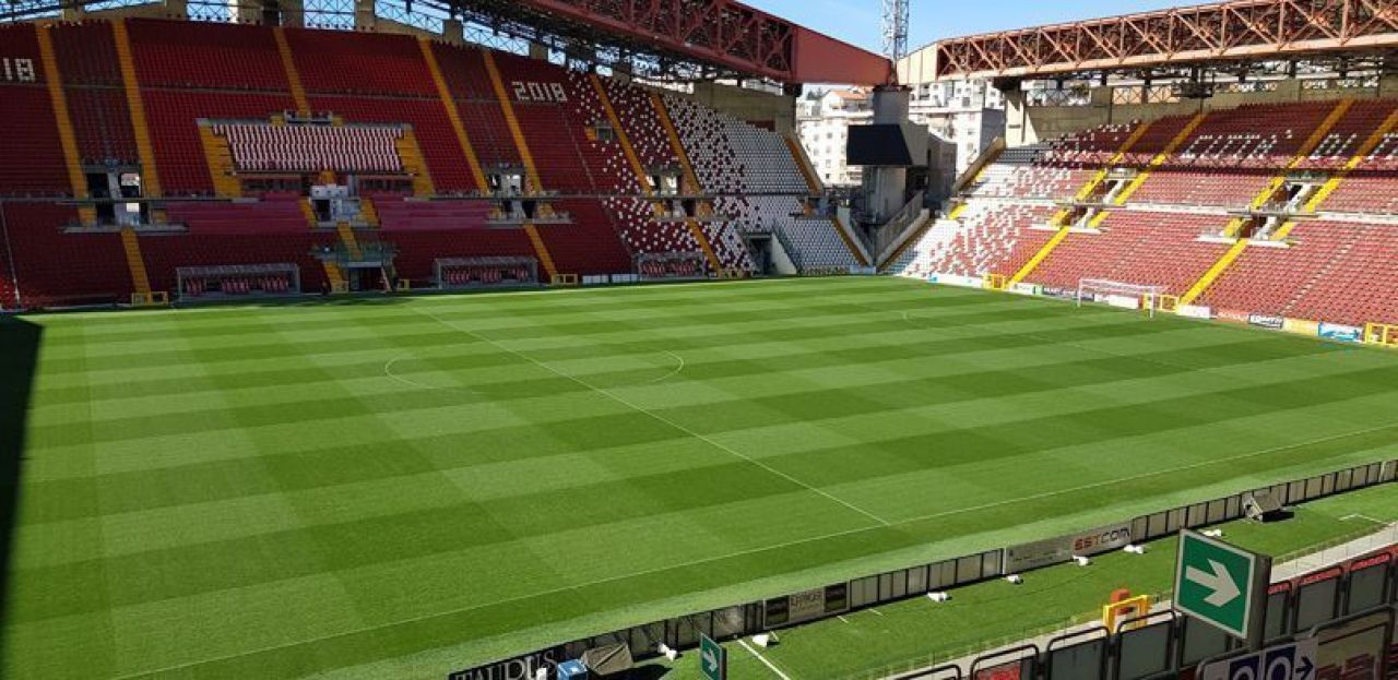 Lo stadio di Trieste con metodo HEALgreen